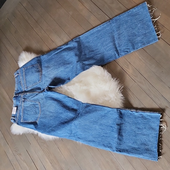 NWT Zara ripped wide legs jeans 👖 - Picture 13 of 17